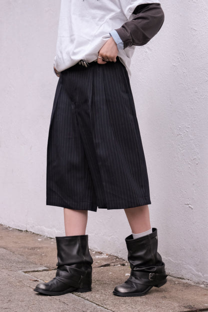 Striped Bermuda Slack