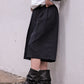 Striped Bermuda Slack (black)