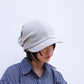 Cotton Shirring Cap (unisex)(3colors)