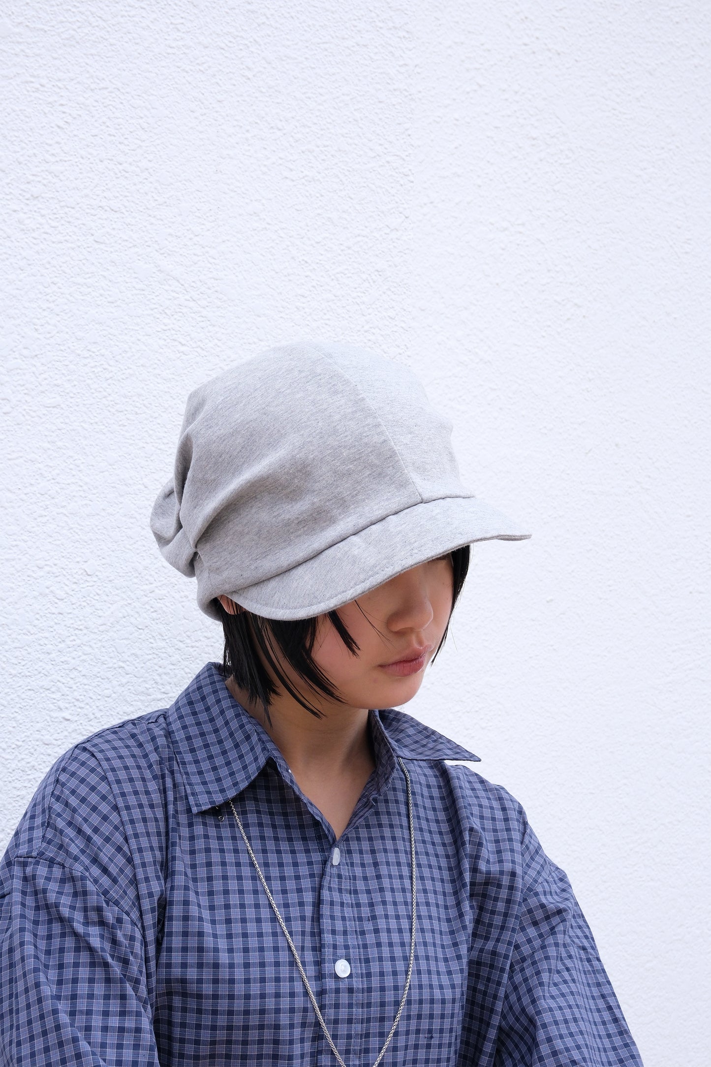 Cotton Shirring Cap (unisex)(3colors)