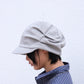 Cotton Shirring Cap (unisex)(3colors)