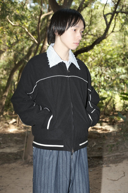 Light Line Baseball Jacket