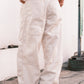 Curved Baggy Jeans (cream)