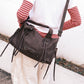 Tied Suede 2way Bag (brown)