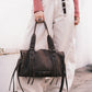 Tied Suede 2way Bag (brown)