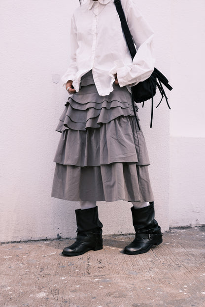 Susie Layered Skirt (black)
