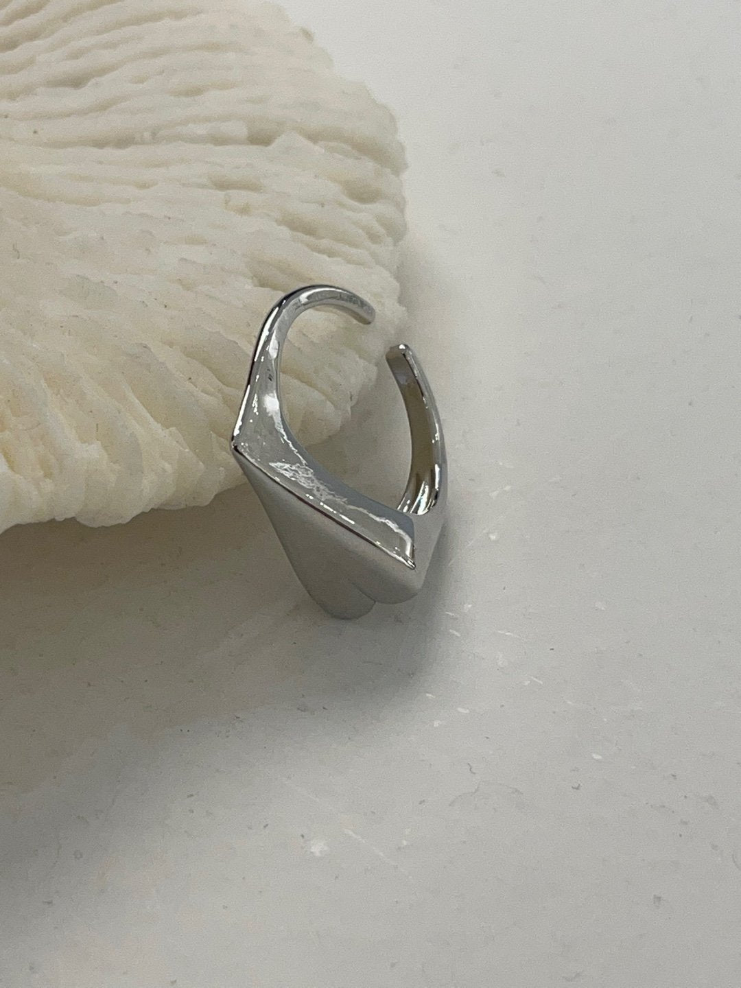 【For Him/Her!!!】Heart Stamp Ring
